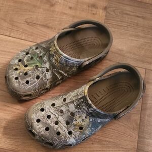 Kids Camouflage Clogs